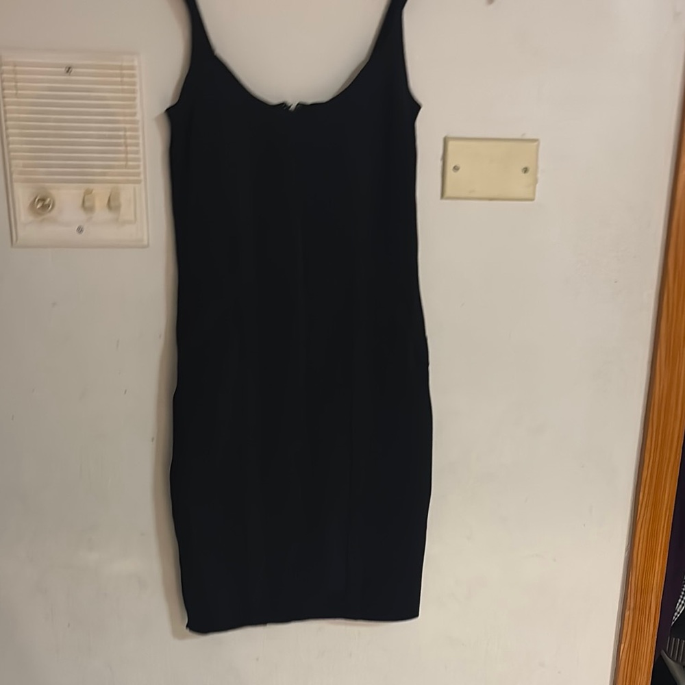 Guess Black Mini Dress with Sleek Design